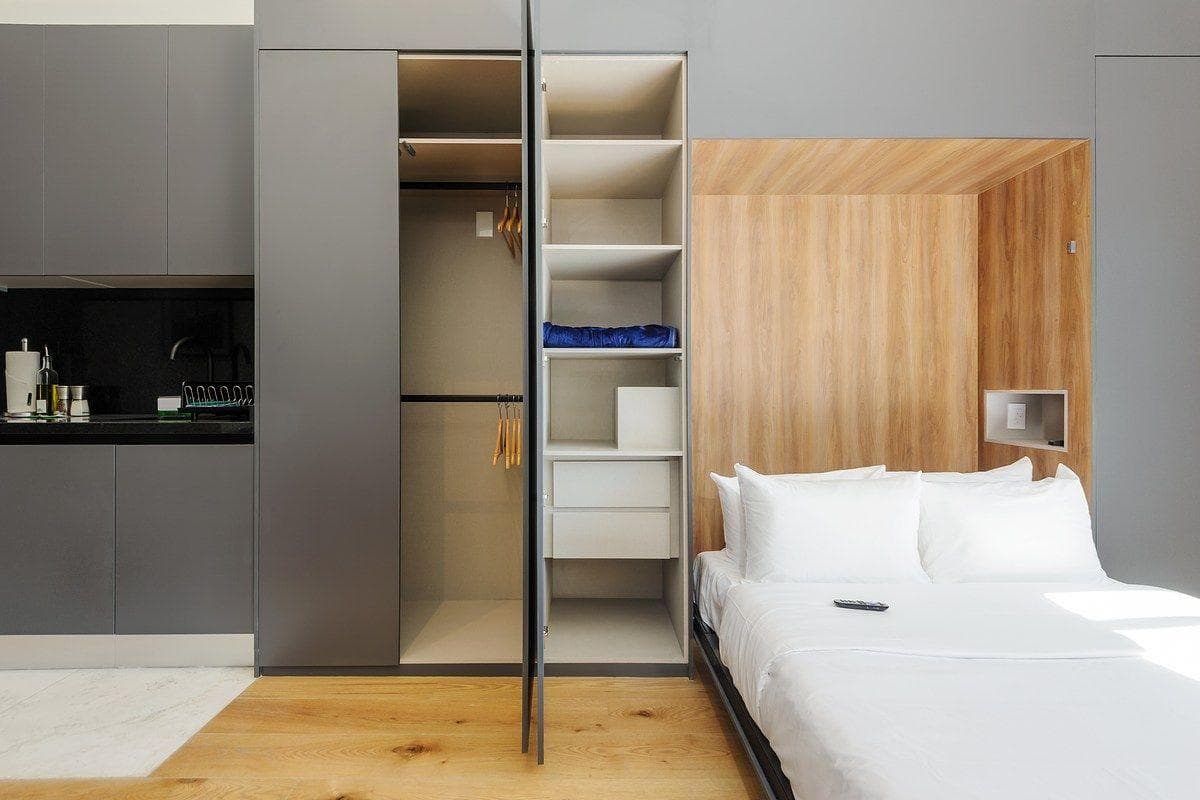 Loft en Venta Amueblado con Balcón en Roma Norte, Cuauhtémoc