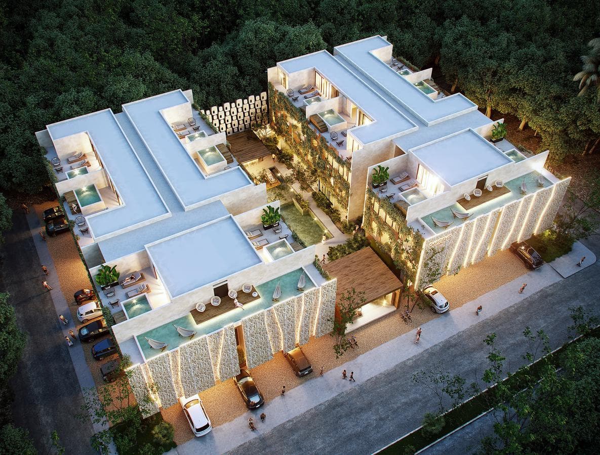 Increible departamento en medio de la zona selvatica Tulum P2830