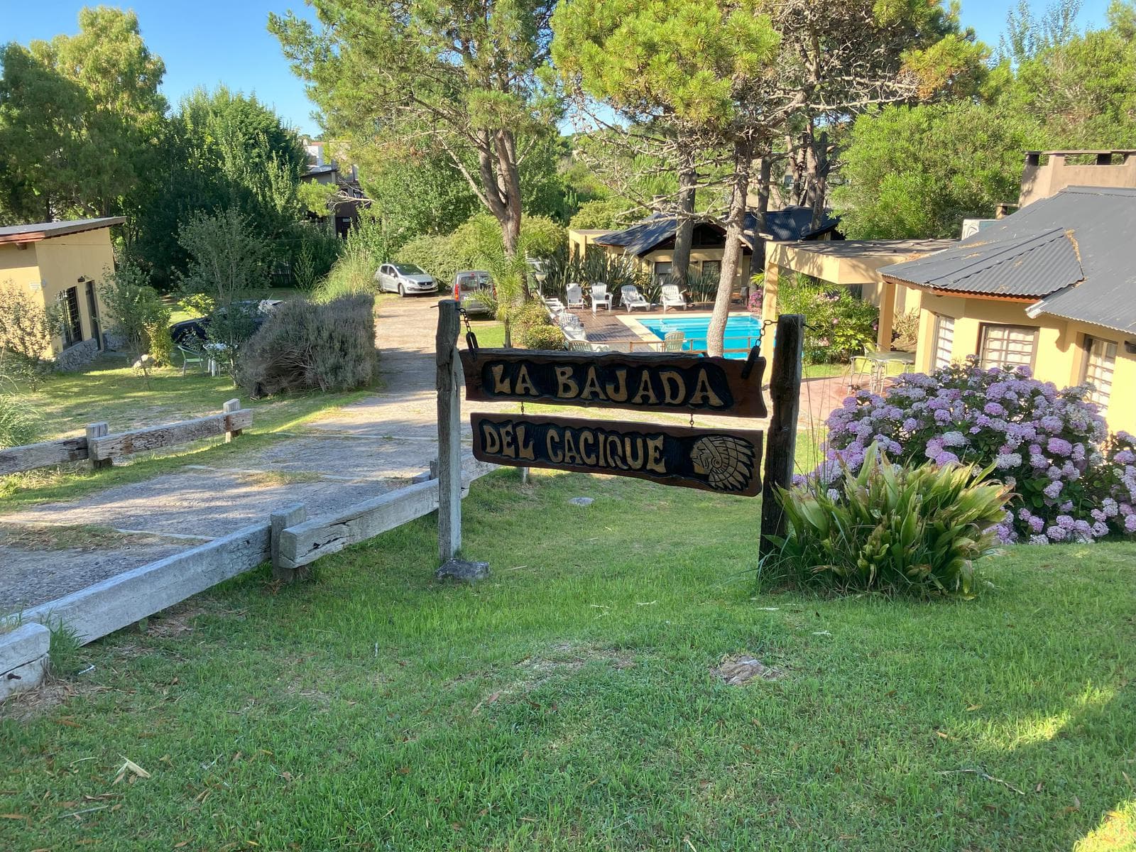 Studio apartments for 2–3 people in a complex with a pool