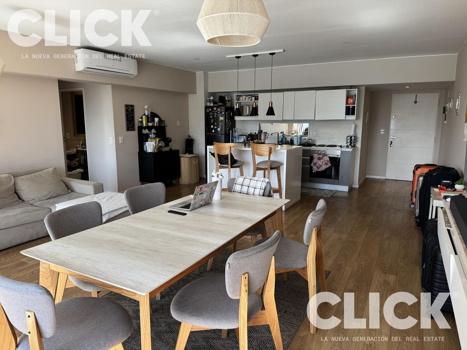 FOR SALE - 3-ROOM APARTMENT WITH BALCONY - GARAGE - FULL AMENITIES - NUÑEZ