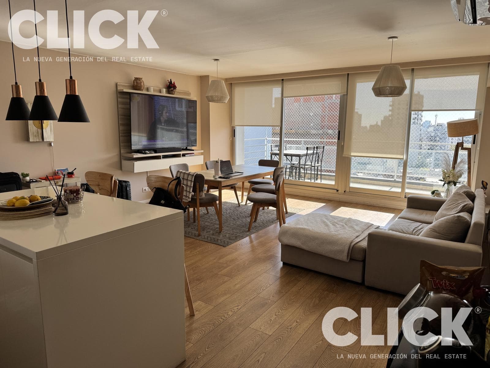 FOR SALE - 3-ROOM APARTMENT WITH BALCONY - GARAGE - FULL AMENITIES - NUÑEZ