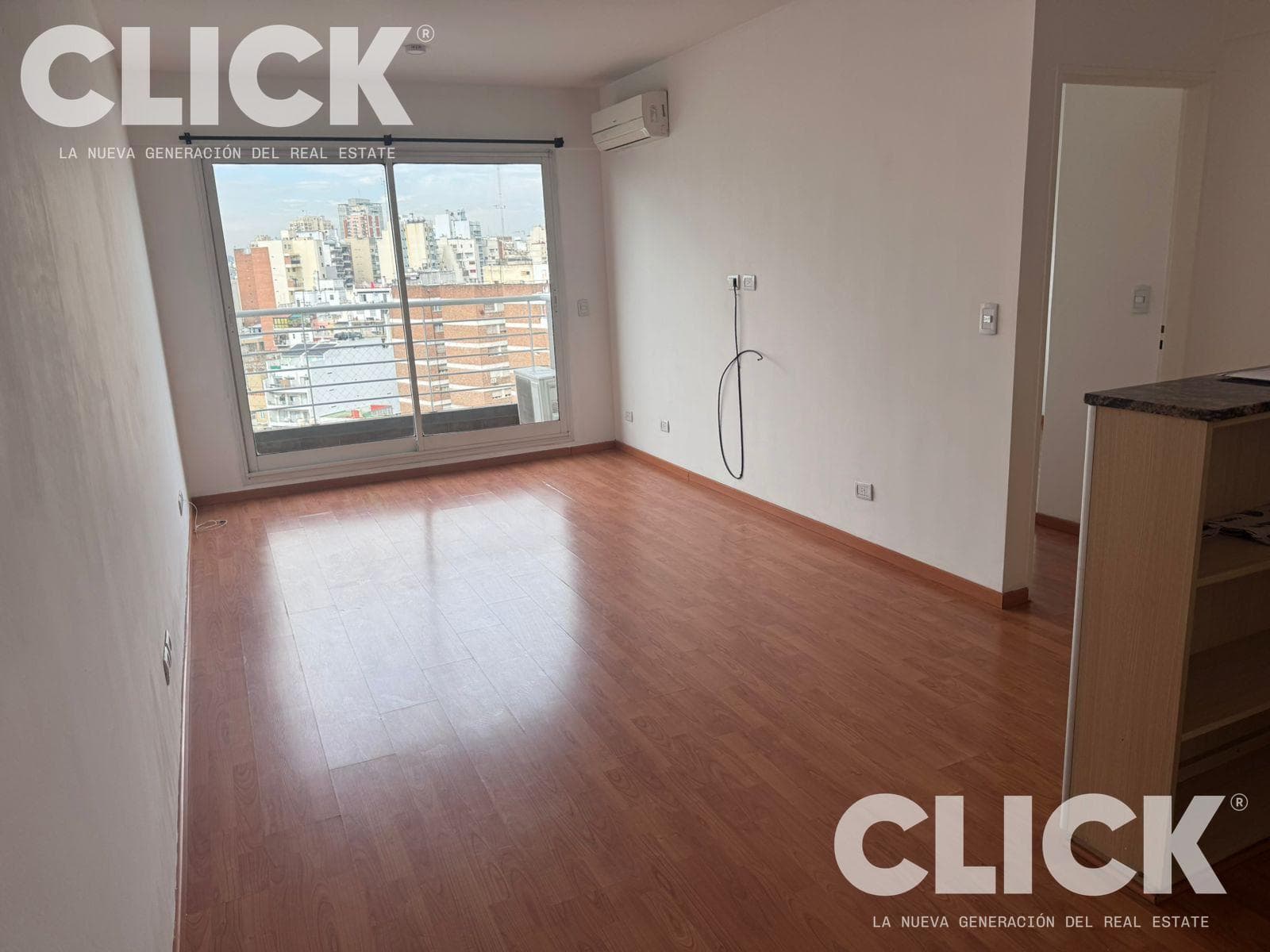 For Rent - 2-room apartment with balcony - Garage - Bright - Cid Campeador - Caballito