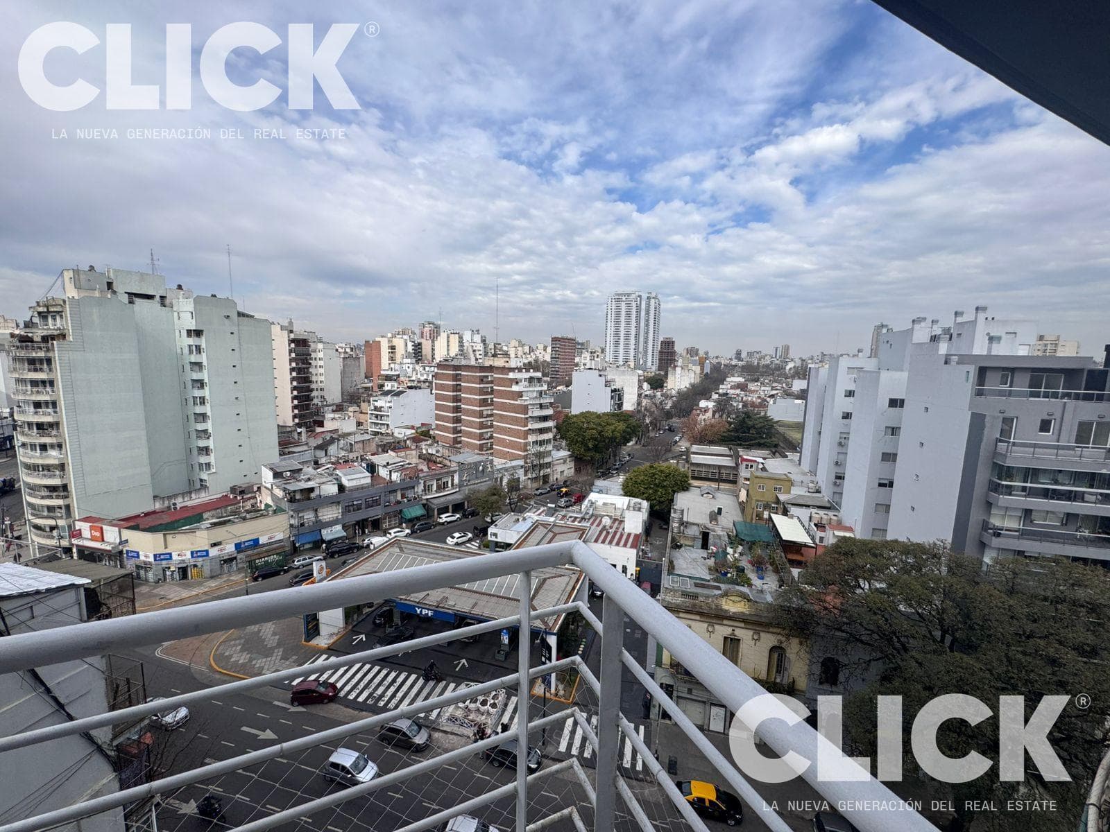 For Rent - 2-room apartment with balcony - Garage - Bright - Cid Campeador - Caballito
