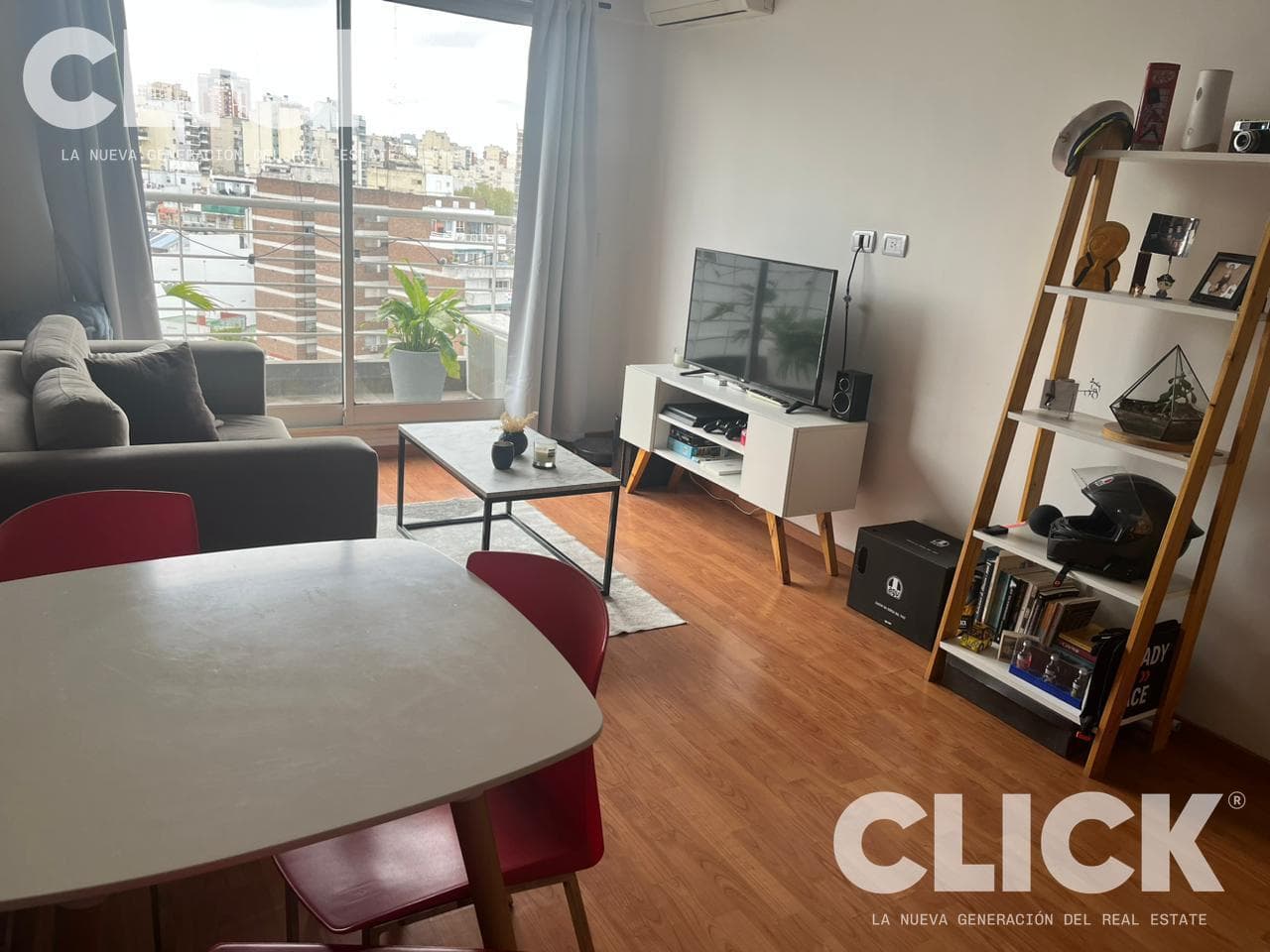 For Rent - 2-room apartment with balcony - Garage - Bright - Cid Campeador - Caballito