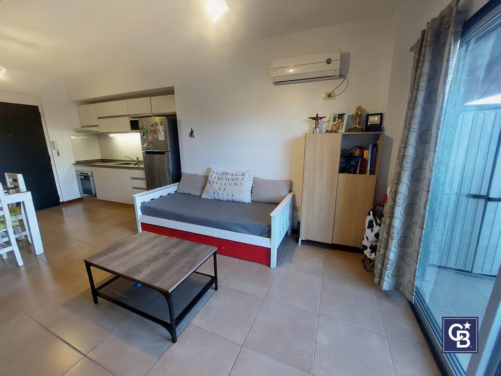 2-room apartment for rent with a kitchenette in Downtown Tigre