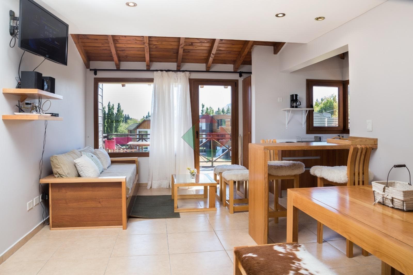 Apartment for Rent with a Terrace in Dina Huapi
