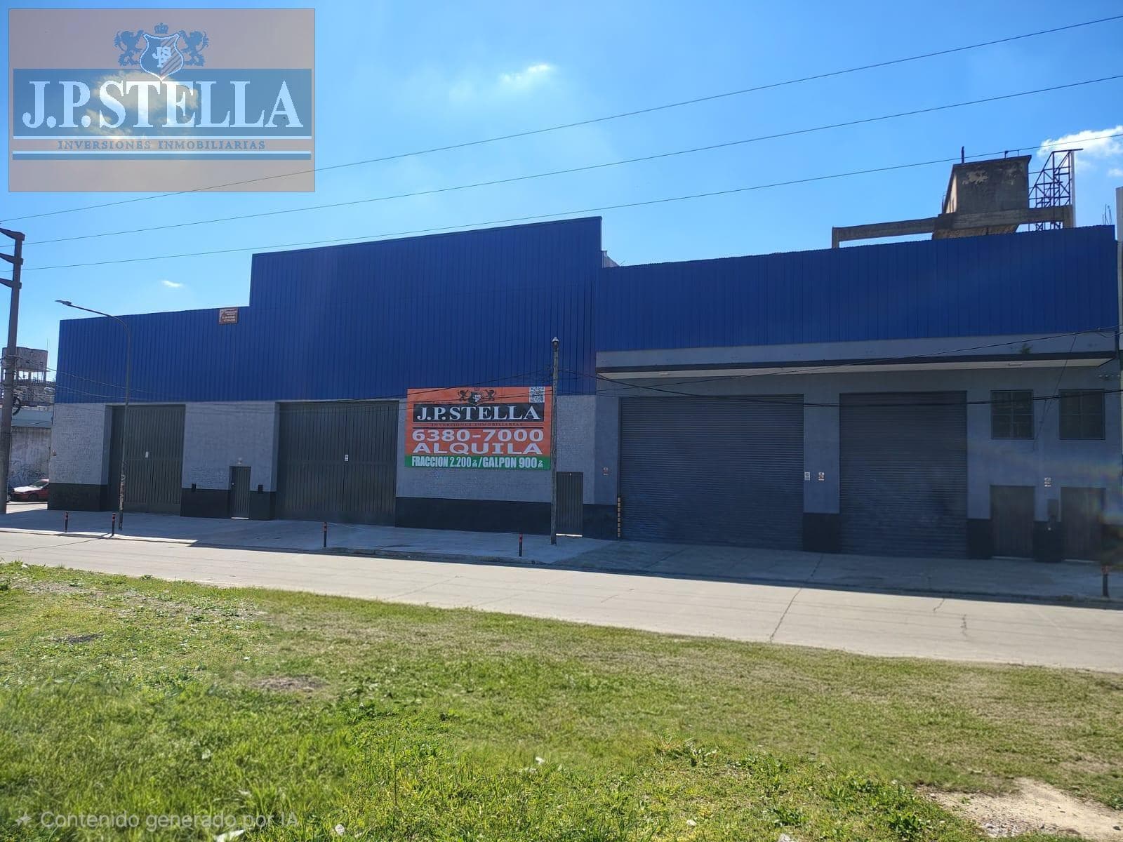 Galpón Industrial y/o Logístico en Esquina 900 m² s/ Lote 2.200 m² Frente a 2 Calles - Loma Hermosa
