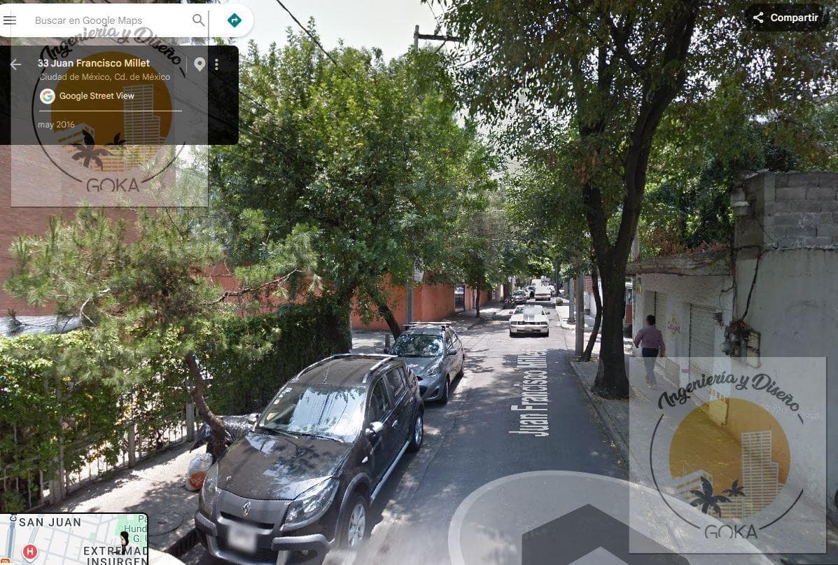 Casa en esuina con dos frentes, Extremadura Insurgentes
