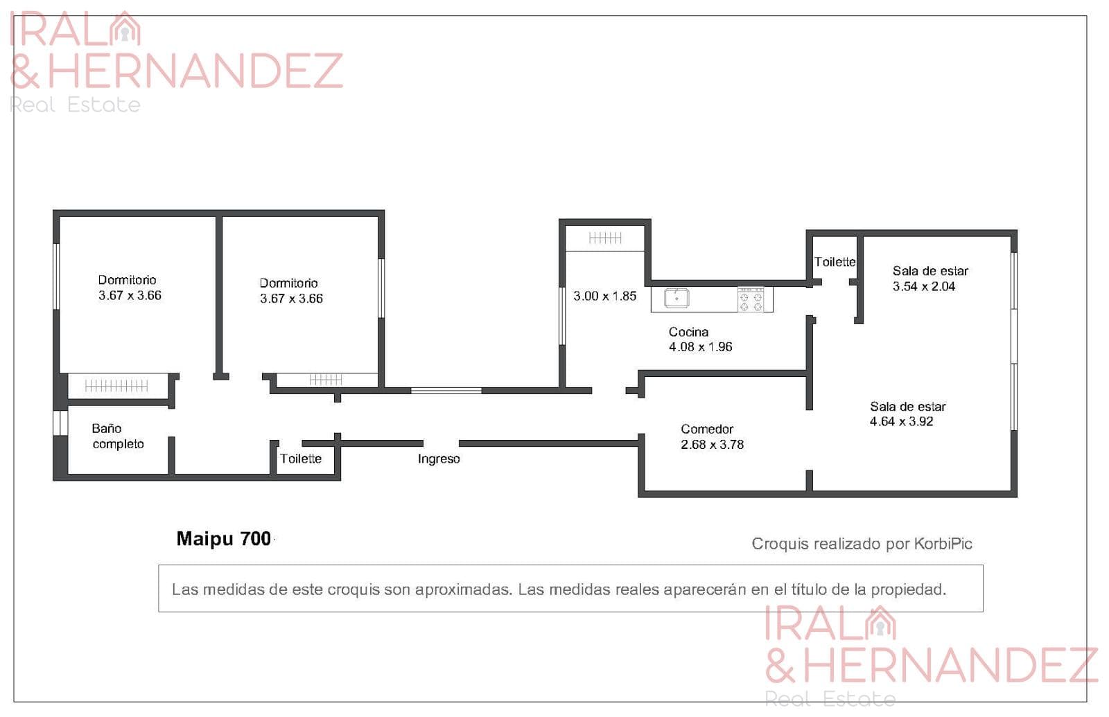 3-Bedroom Apartment for Sale in Retiro