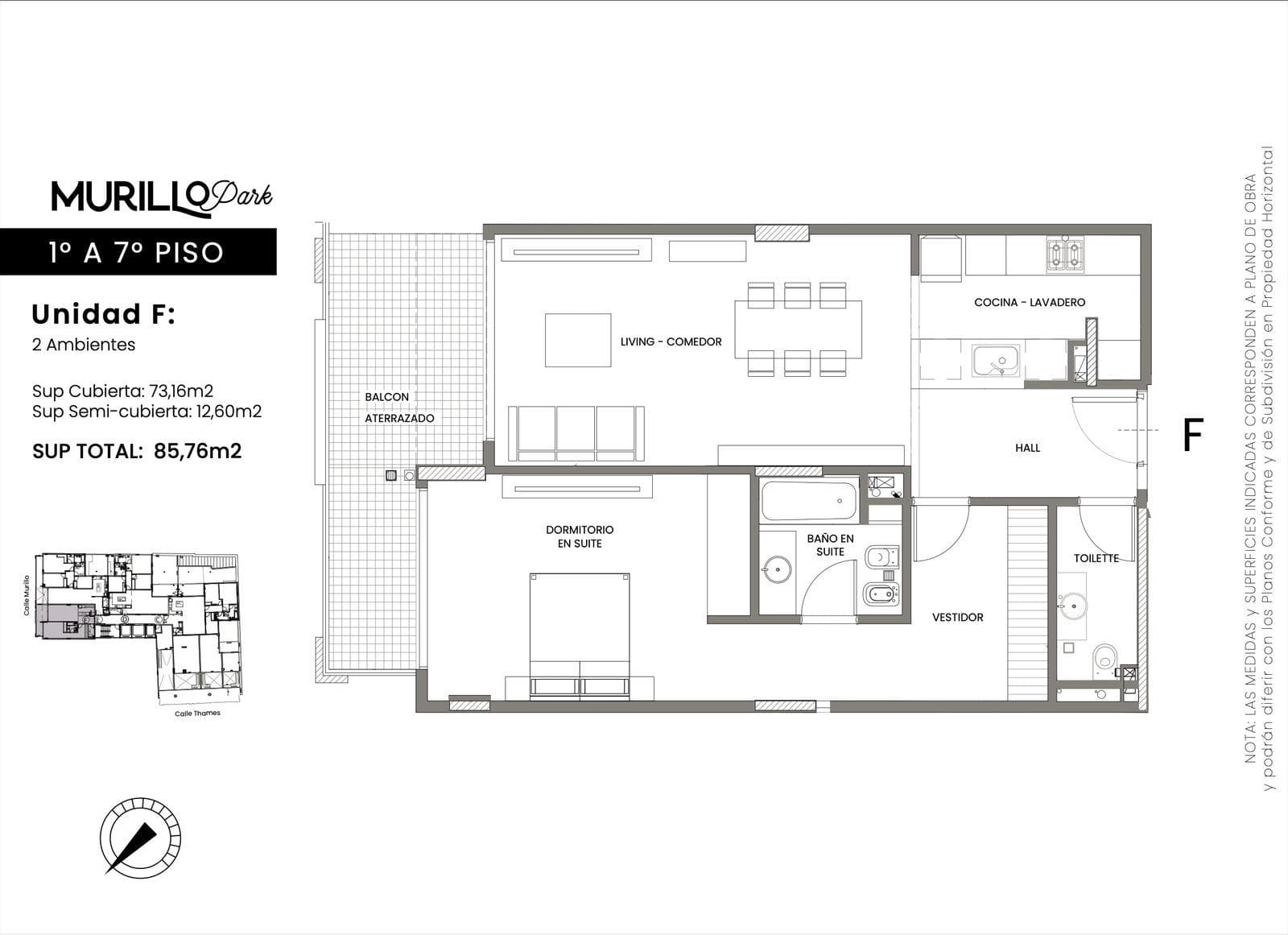 Departamento en venta 2 ambientes en Villa Crespo