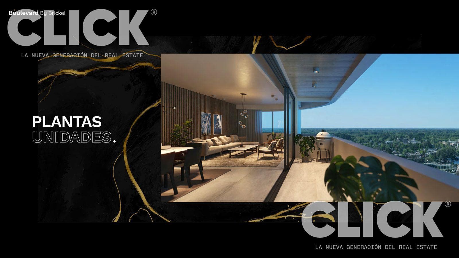 Apartment in Tigre—3 rooms—Brickell Boulevard