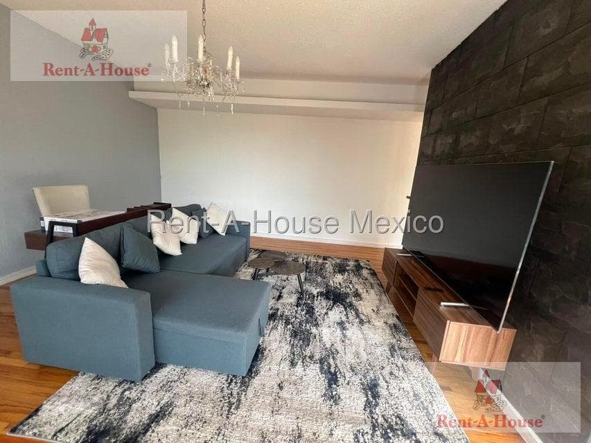 Furnished Apartment for Rent in Polanco, Miguel Hidalgo, CR 27-991.