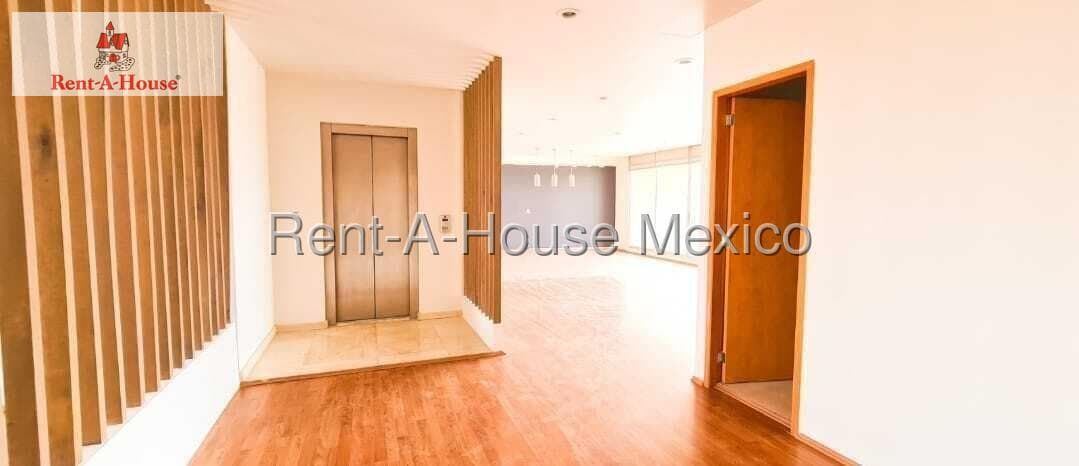 Apartment for Rent in Bosque Real, Huixquilucan, CR 27-871.