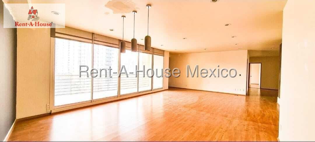 Apartment for Rent in Bosque Real, Huixquilucan, CR 27-871.
