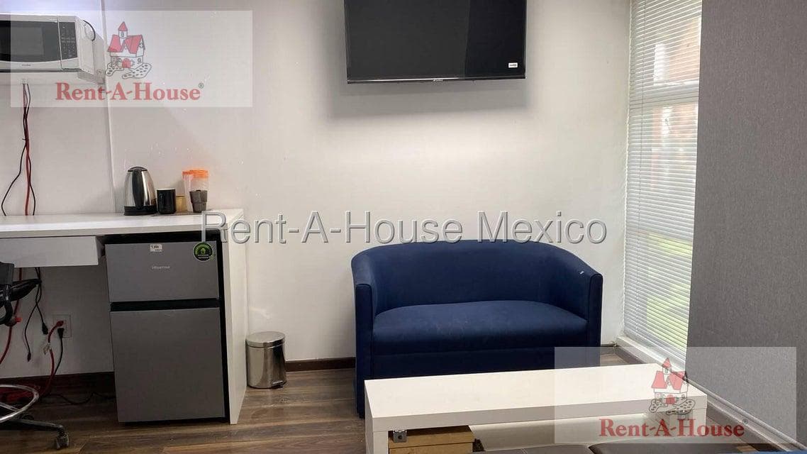 Furnished Loft-Style Apartment for Rent in Álvaro Obregón, Progreso Tizapan, GIS 27-317