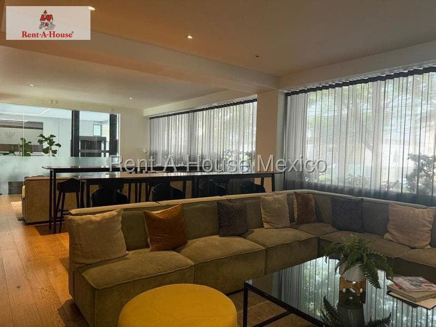 Furnished Apartment for Rent in Hipódromo Condesa, Cuauhtémoc CR 27-1078.