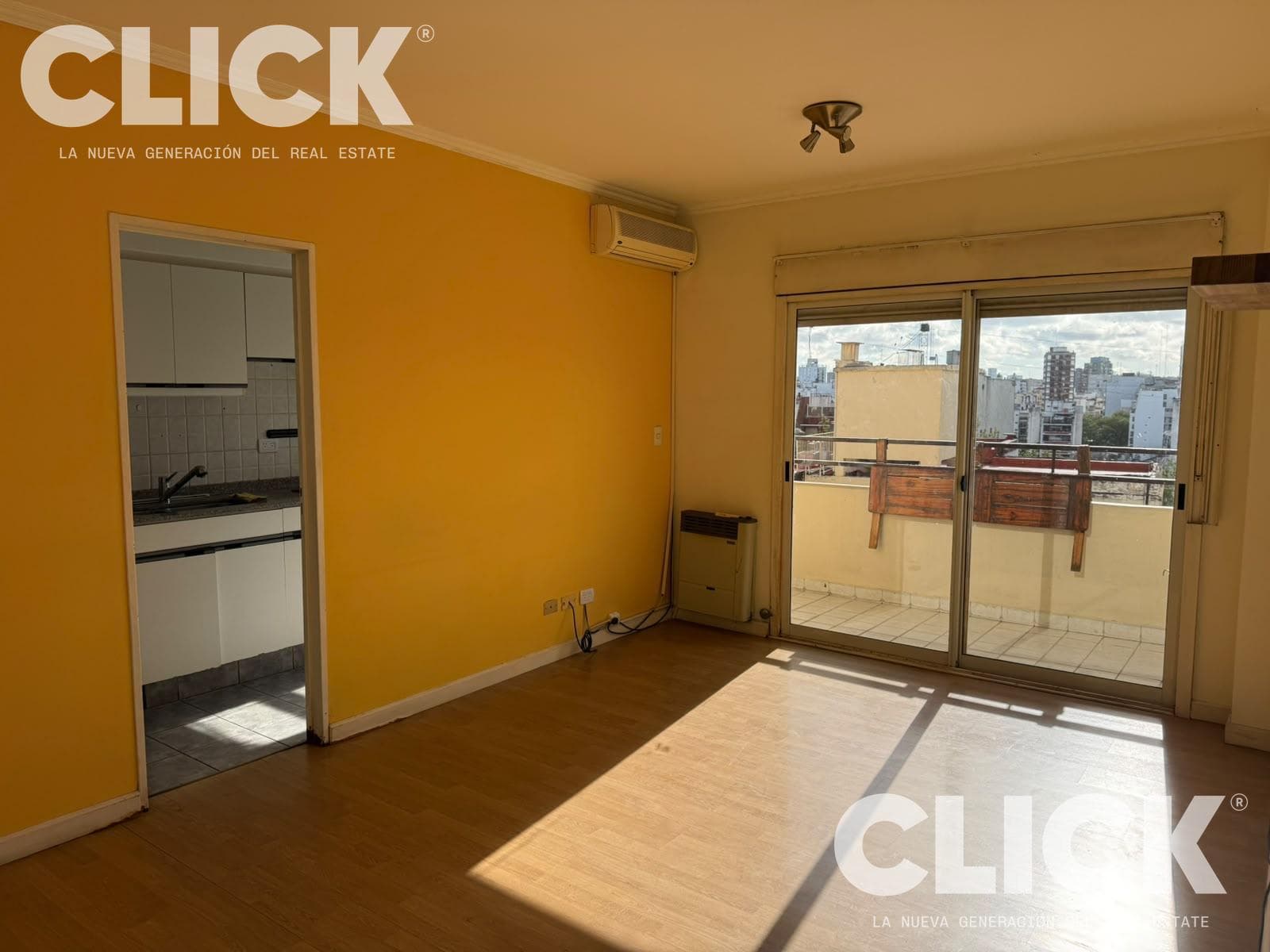 Apartment - 3 ROOMS - FOR RENT - ALMAGRO - TOWER - UPPER FLOOR