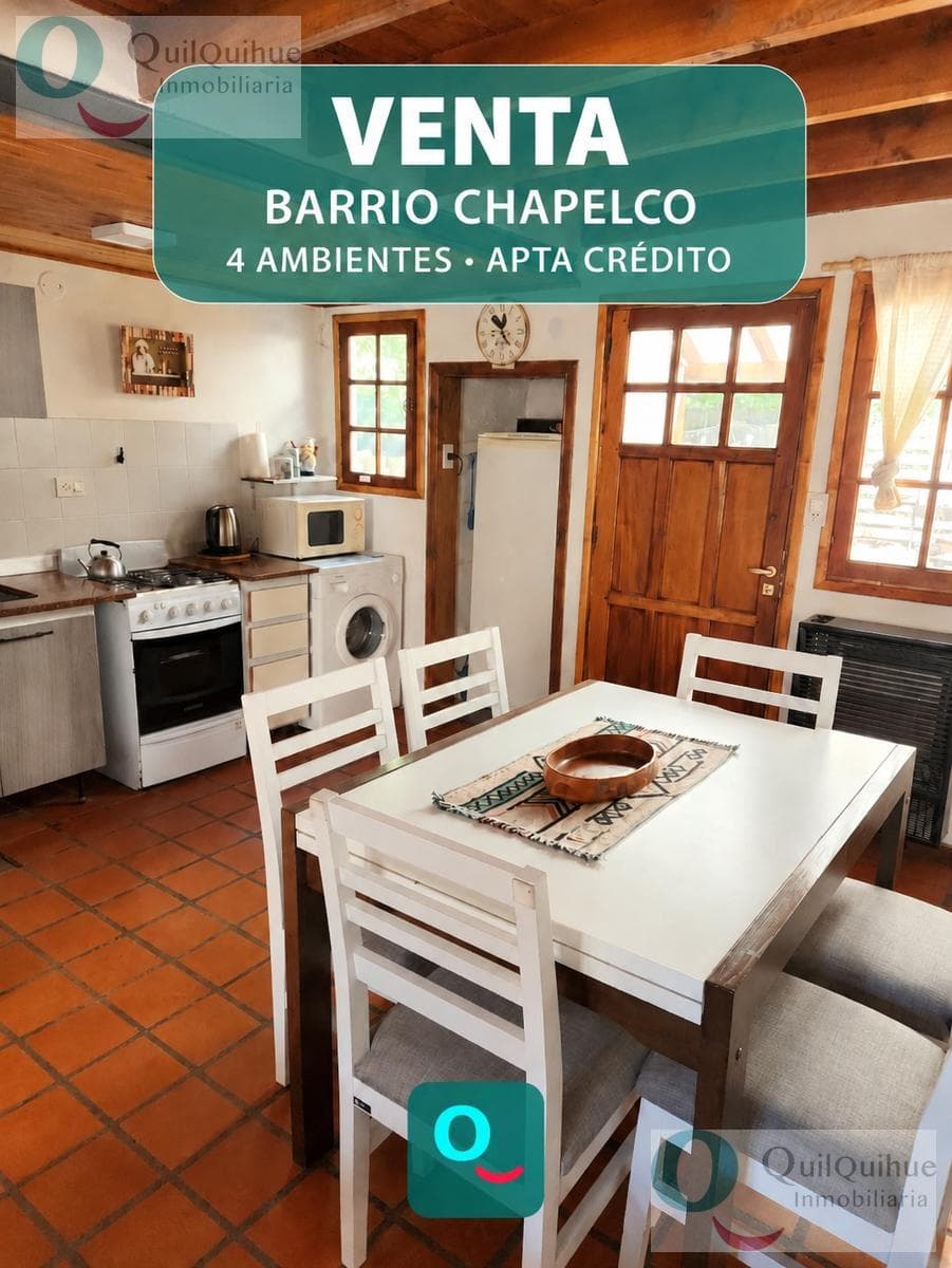 Chapelco Neighborhood, 4-Room Apartment—qualifies for a Loan