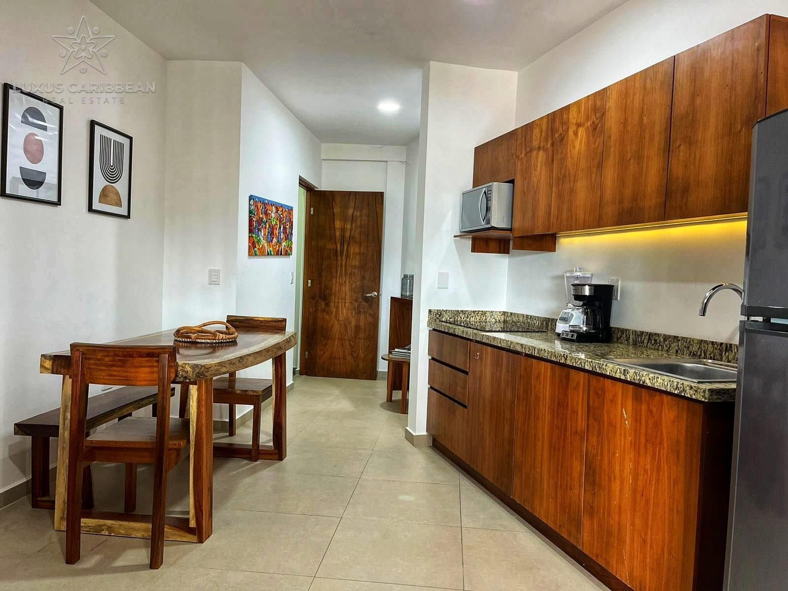 Furnished Studio for Rent | Colibrí 60, Playa del Carmen