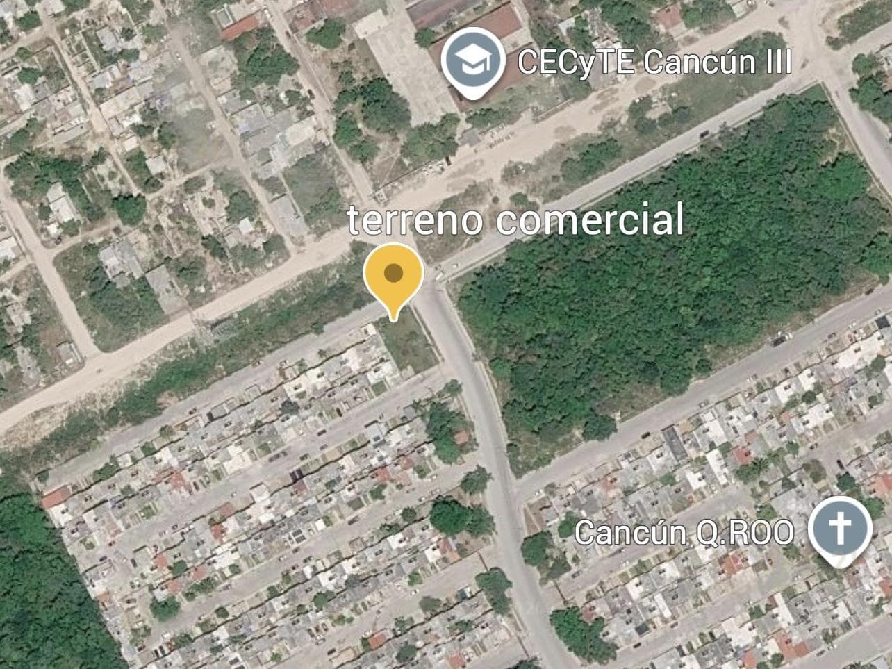 Land for Sale | COMMERCIAL USE | 536 M2 | Corner Lot | Cancun C2222