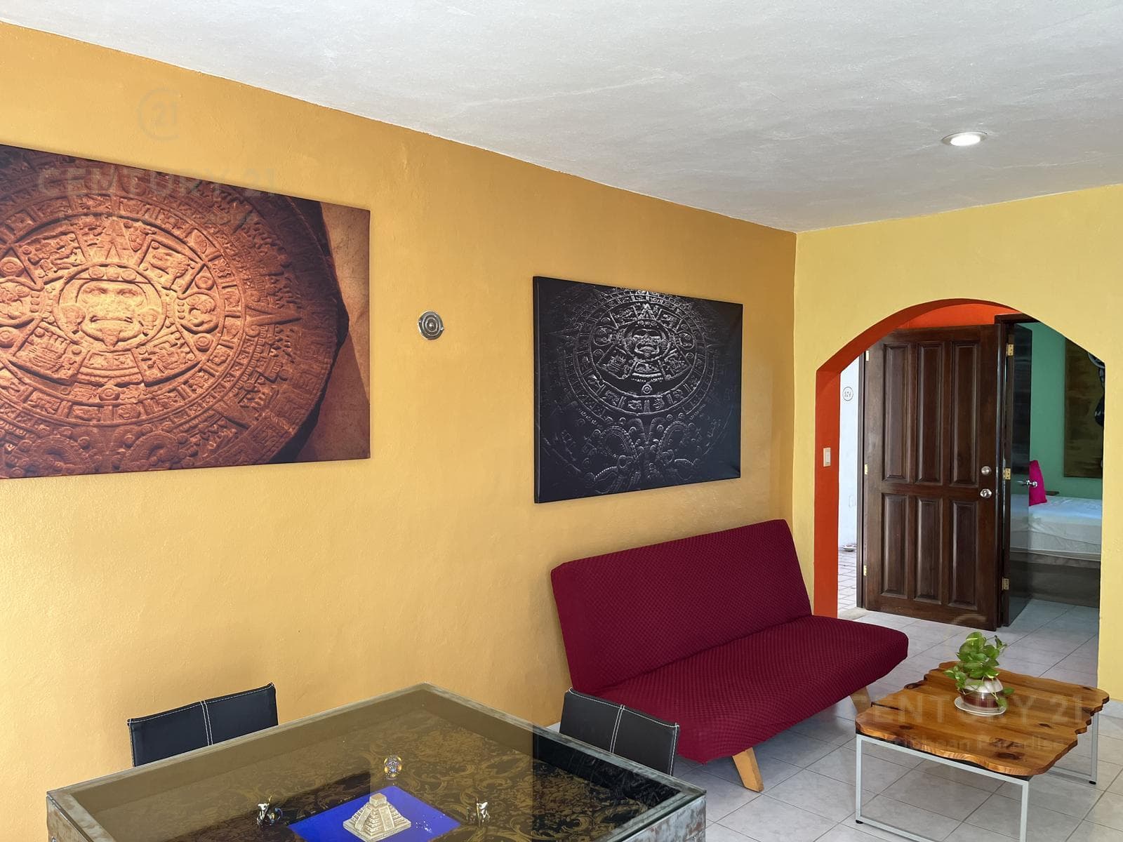 Long-term rental of a furnished apartment in downtown Playa del Carmen, P1297