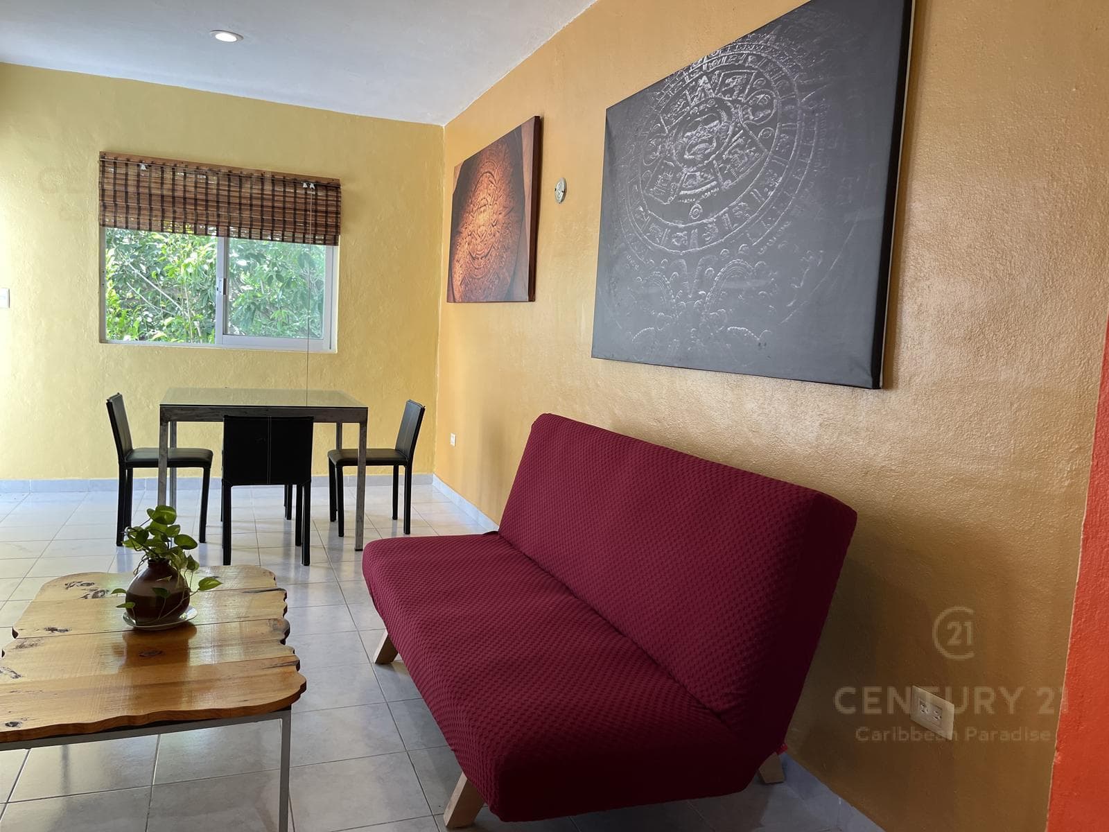 Renta largo plazo departamento amueblado en centro, Playa del carmen P1297
