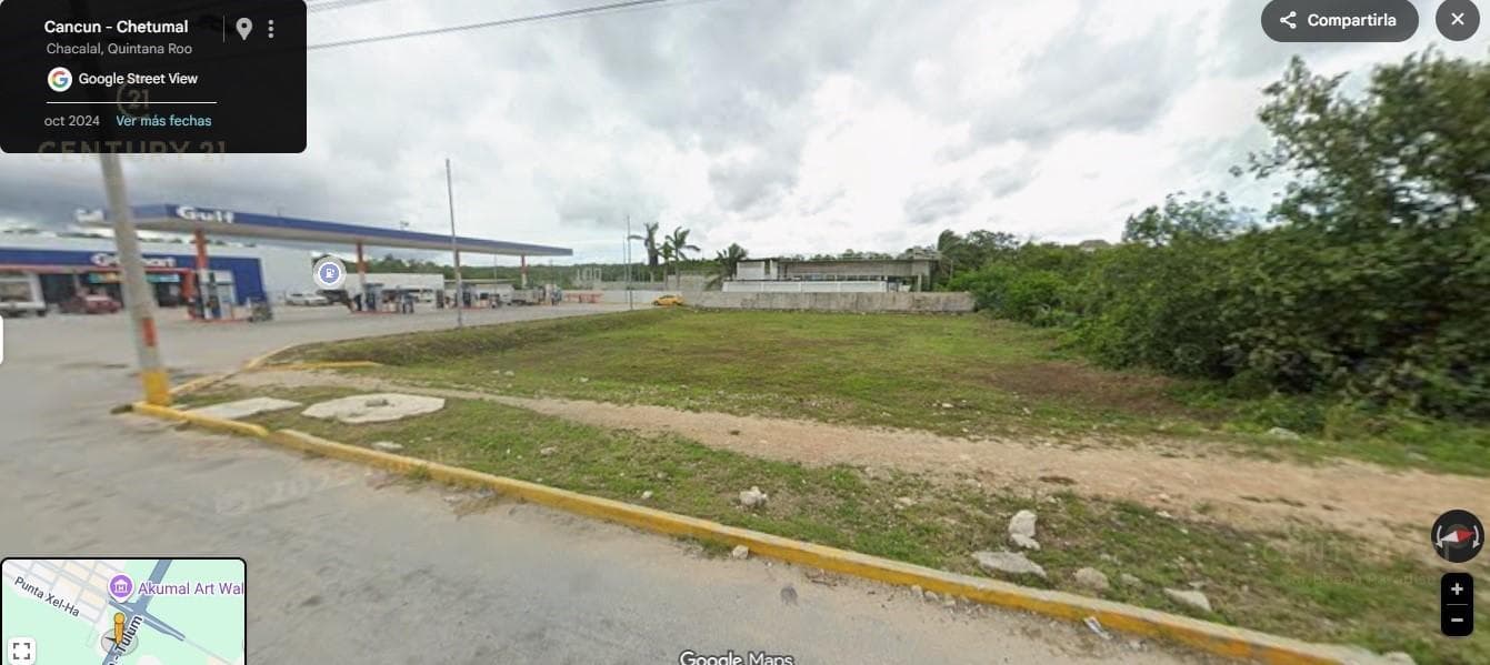 Great Opportunity! Land for Sale Along the Highway in Akumal P1325