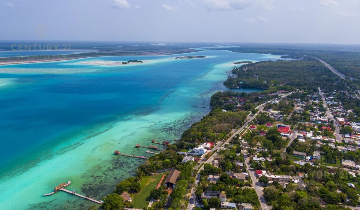 INCREDIBLE LOT FOR SALE WITH 270 METERS OF FRONTAGE ON LAGUNA DE BACALAR C1314