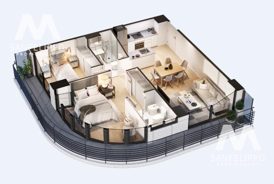 3-Room Apartment for Sale - Barracas - CABA - MOCA 2