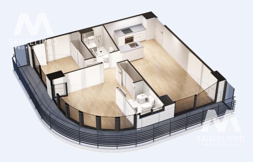 3-Room Apartment for Sale - Barracas - CABA - MOCA 2