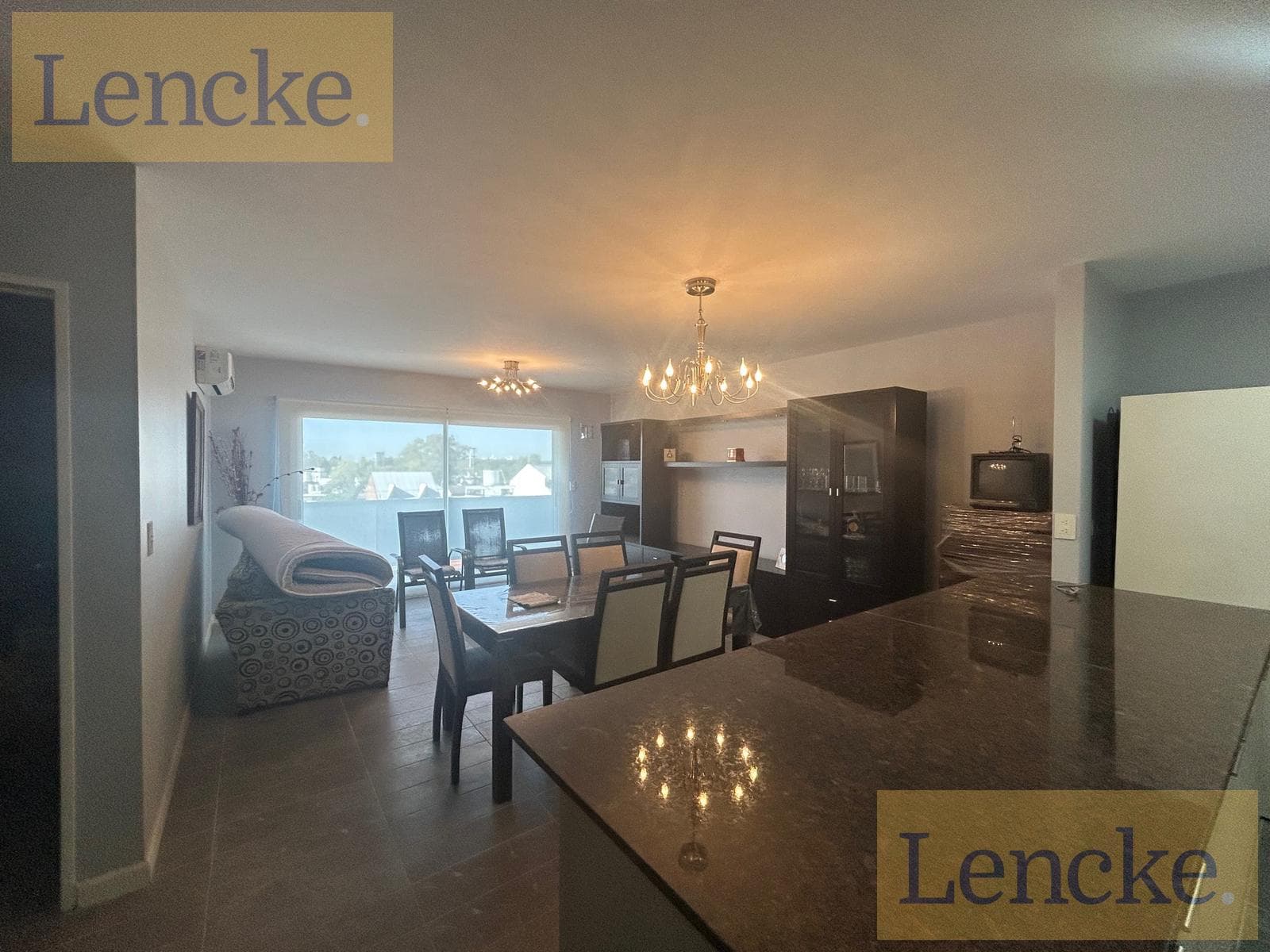 Brand new, 2 rooms plus a desk, building with a terrace and barbecue, direct financing