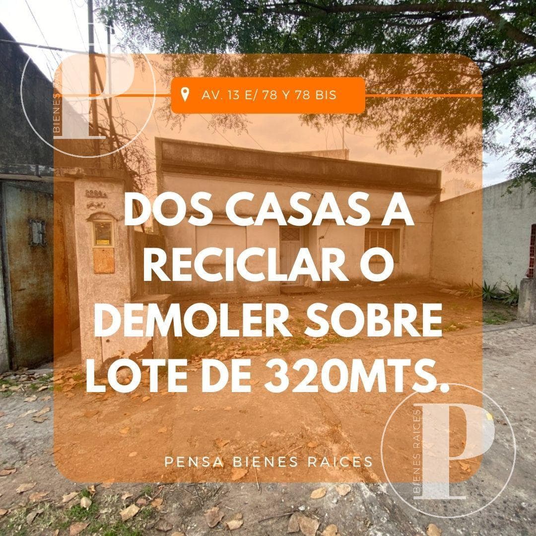 | FOR SALE | HOUSE IN NEED OF RENOVATION ON AV. 13 BETWEEN 78 AND 78BIS
