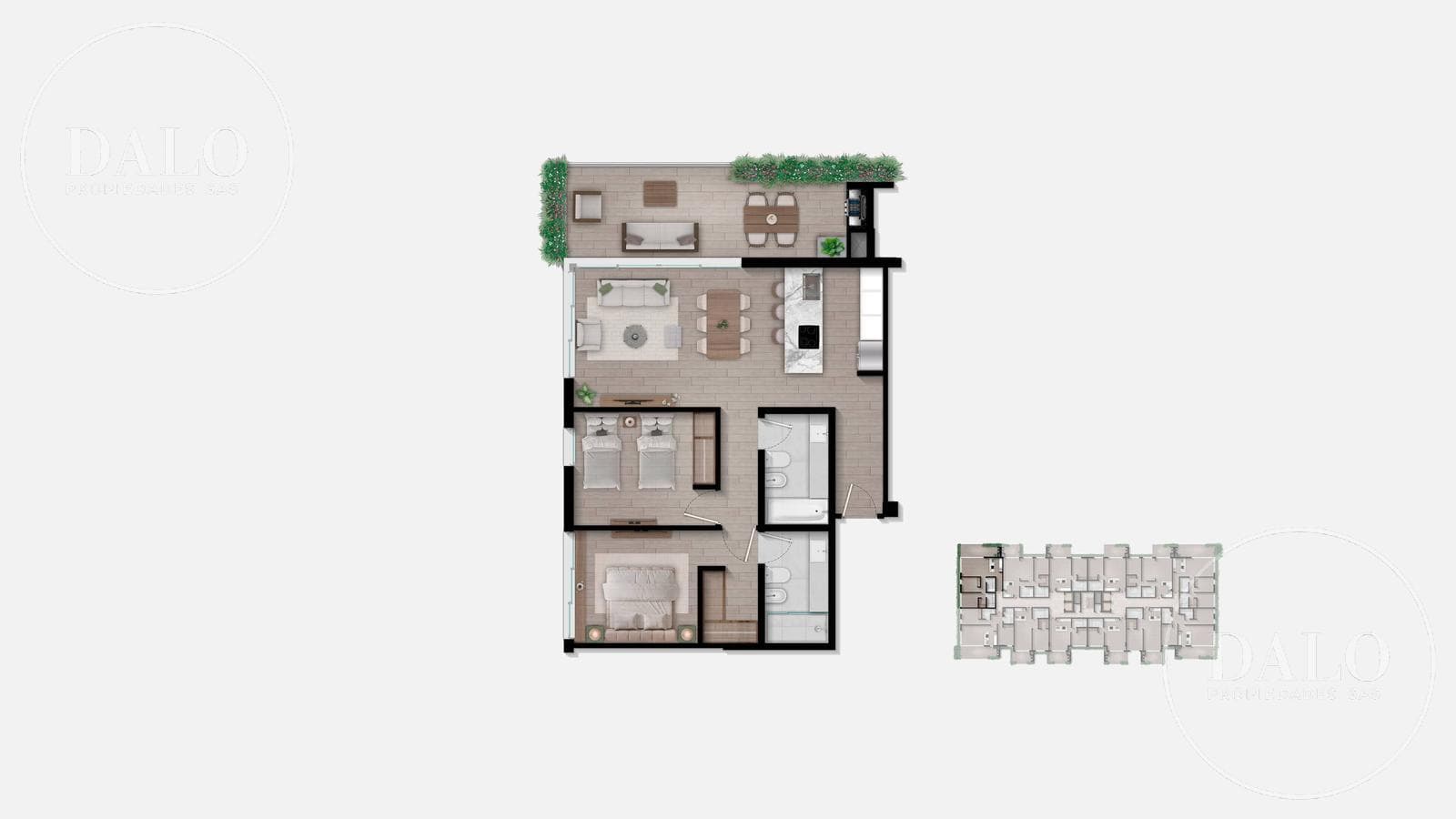 Apartment at ARBORIS in Remeros Beach