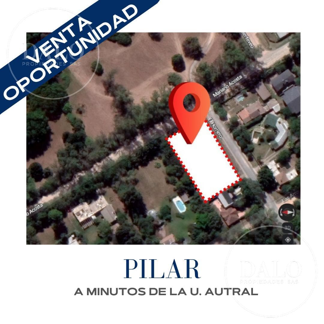Country House in Pilar—Great Opportunity—Just a Few Meters from U. Austral