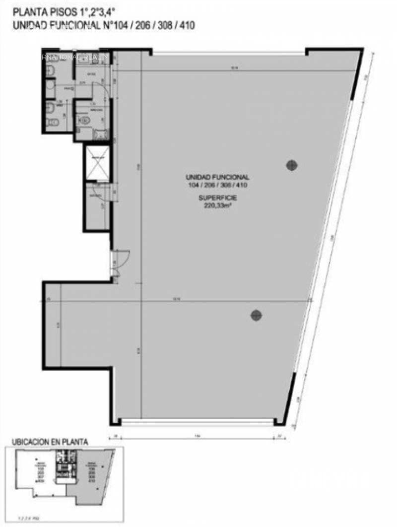 Office for Rent in Puerto Madero - 220 m2 - Malecón Dique 4 - 2 parking spaces