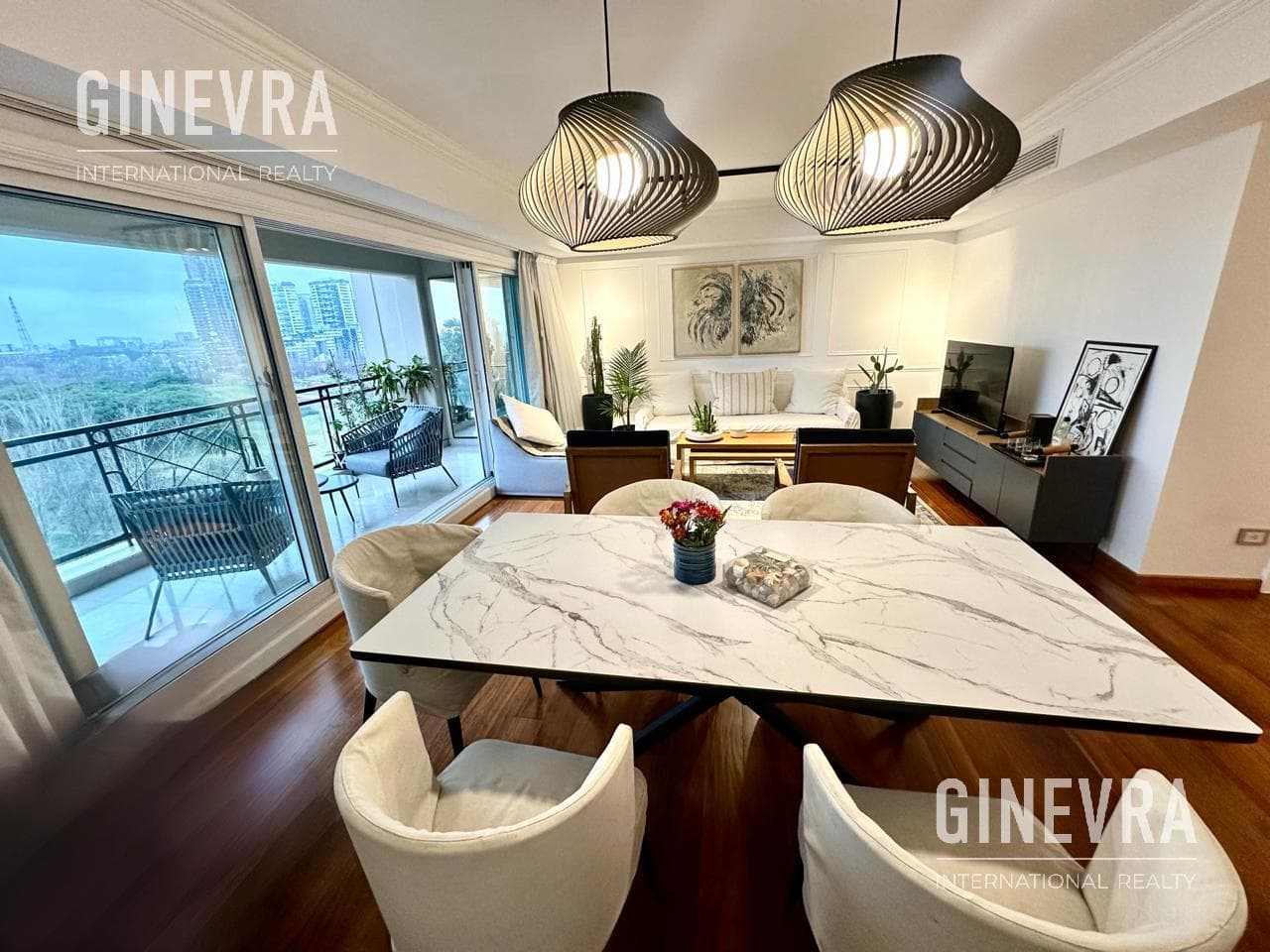 4-room furnished apartment with garage for RENT - Chateau Puerto Madero