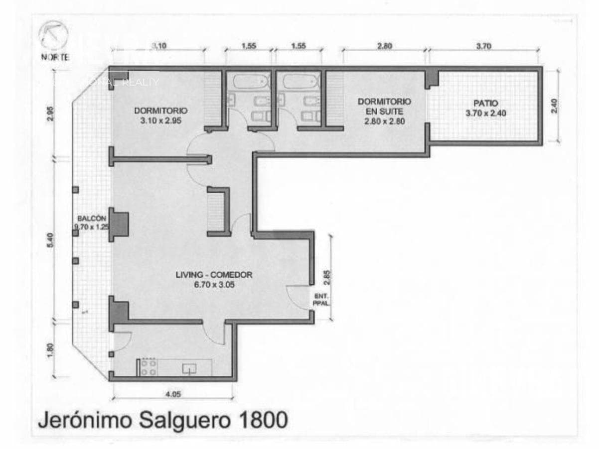 4-room apartment for sale - Palermo Plaza Guadalupe