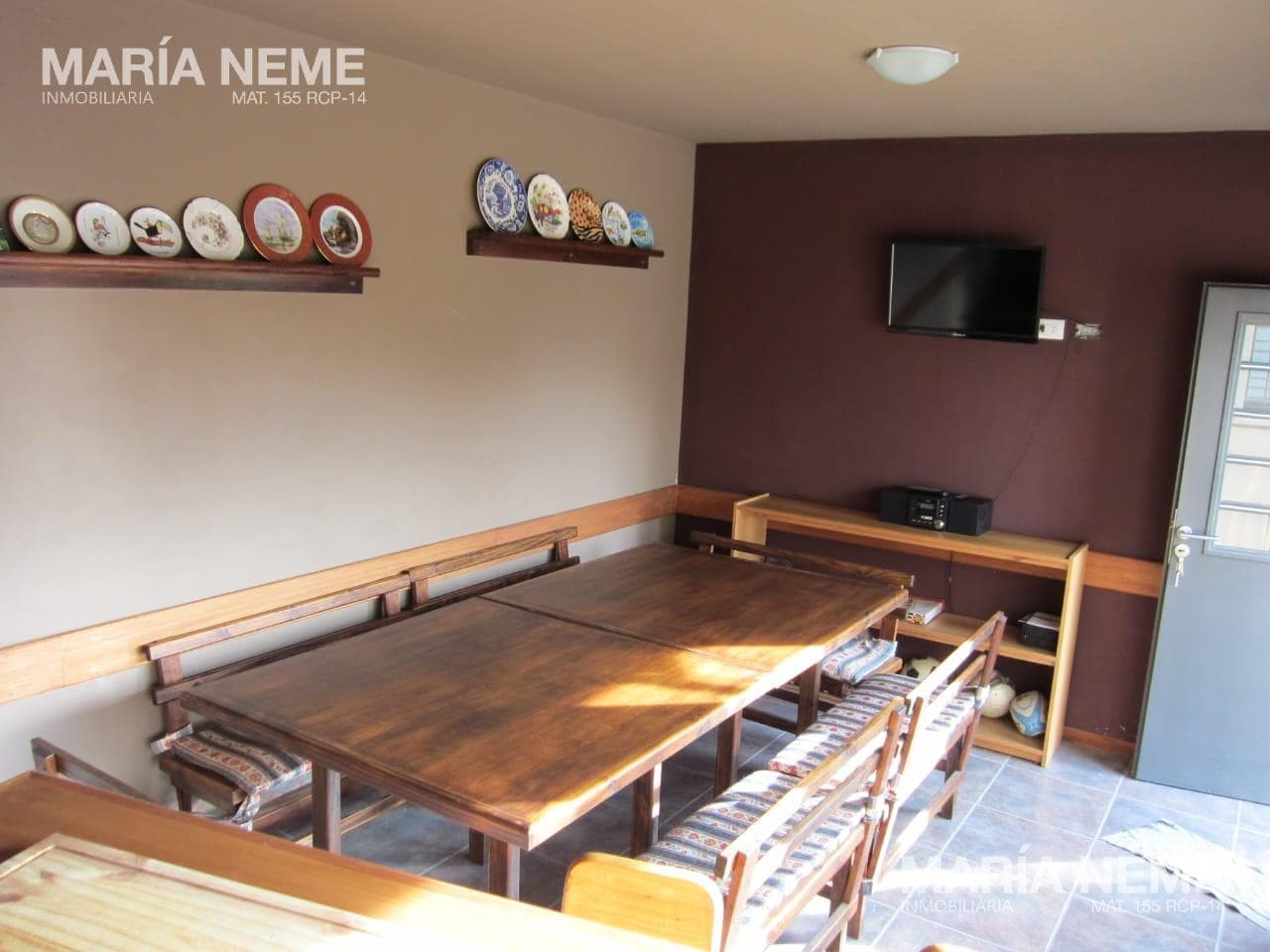 Apartment for long-term rent with a lake view, at km 5, just a few meters from Av. Bustillo