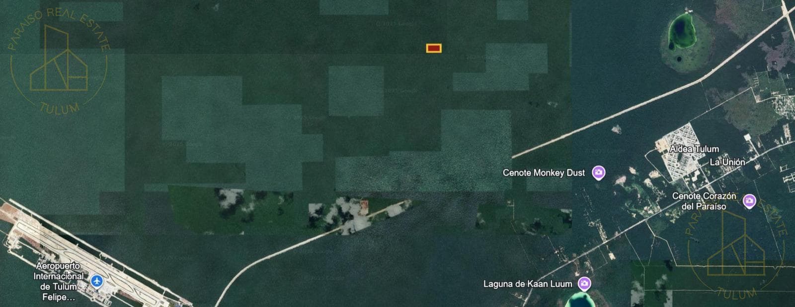 5 hectares in Tulum, Colonia Crystal. Available for rent by the hectare—price negotiable