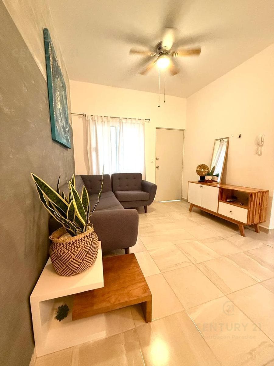 DEPARTAMENTO DE 3 REC AMUEBLADO en Jardines Mayakoba Playa del Carmen P3097