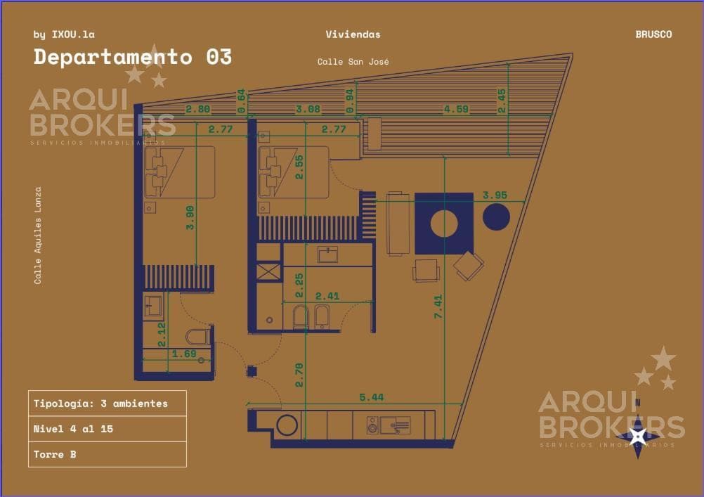 2-Bedroom Apartment for Sale in Downtown - 603B