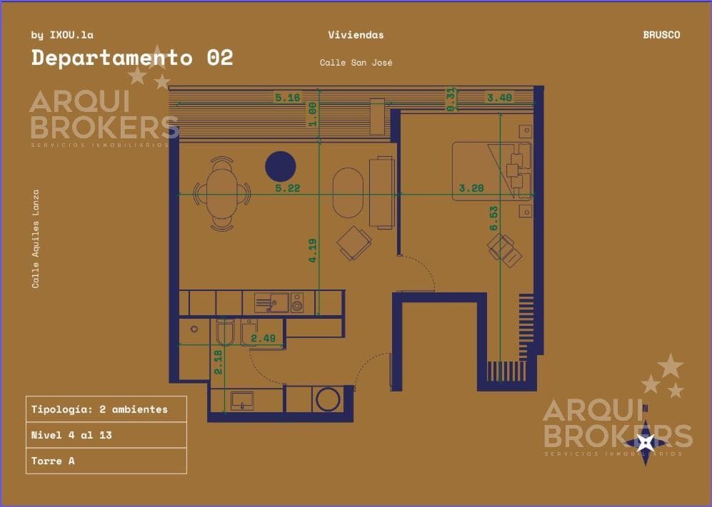 1-Bedroom Apartment for Sale in Centro -1102A