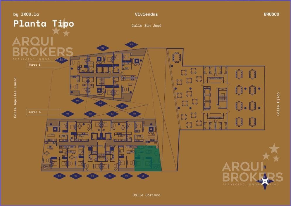 2-Bedroom Apartment for Sale in Downtown - 1305A