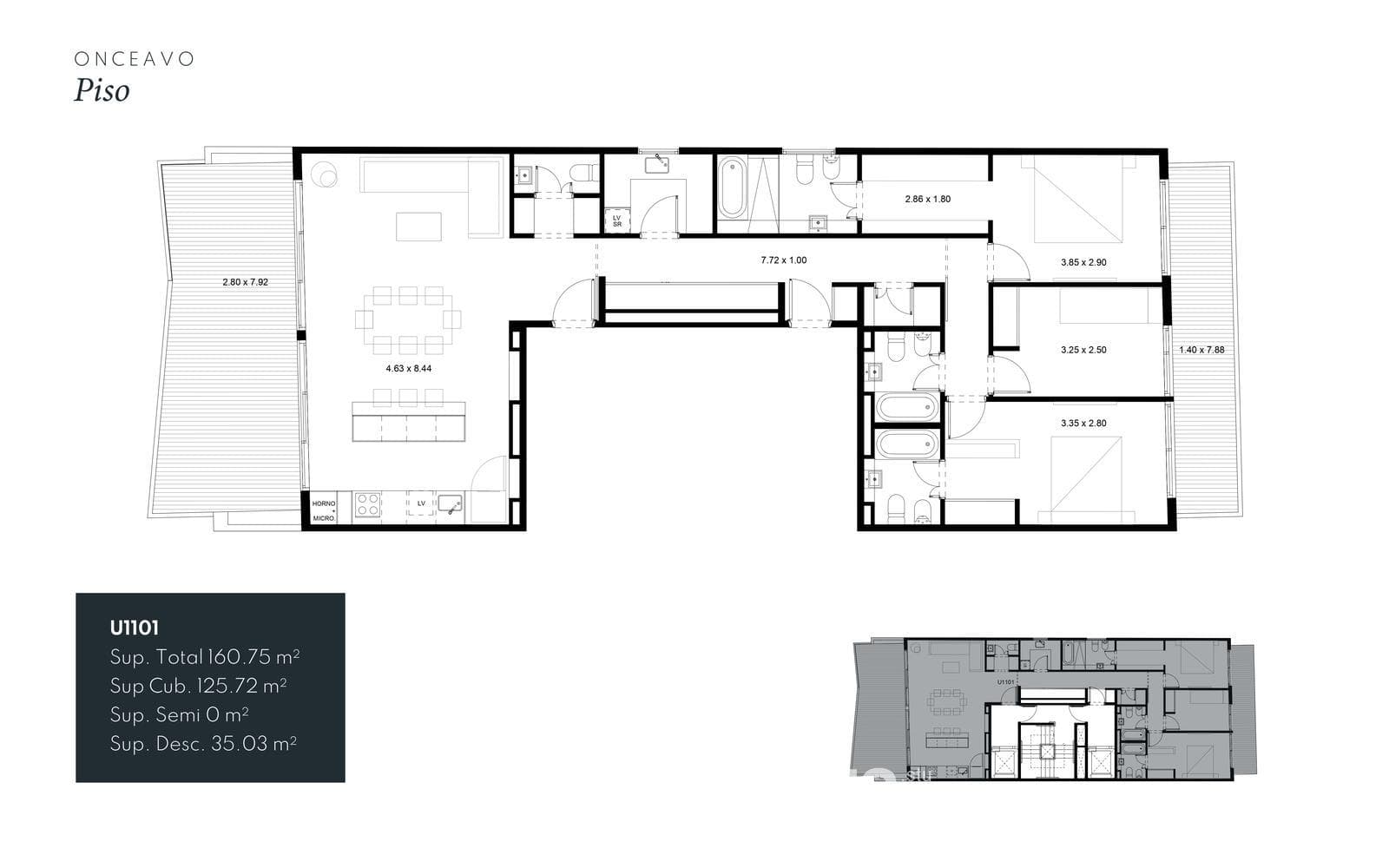 Brand-new 3-room apartment for sale in Coghlan