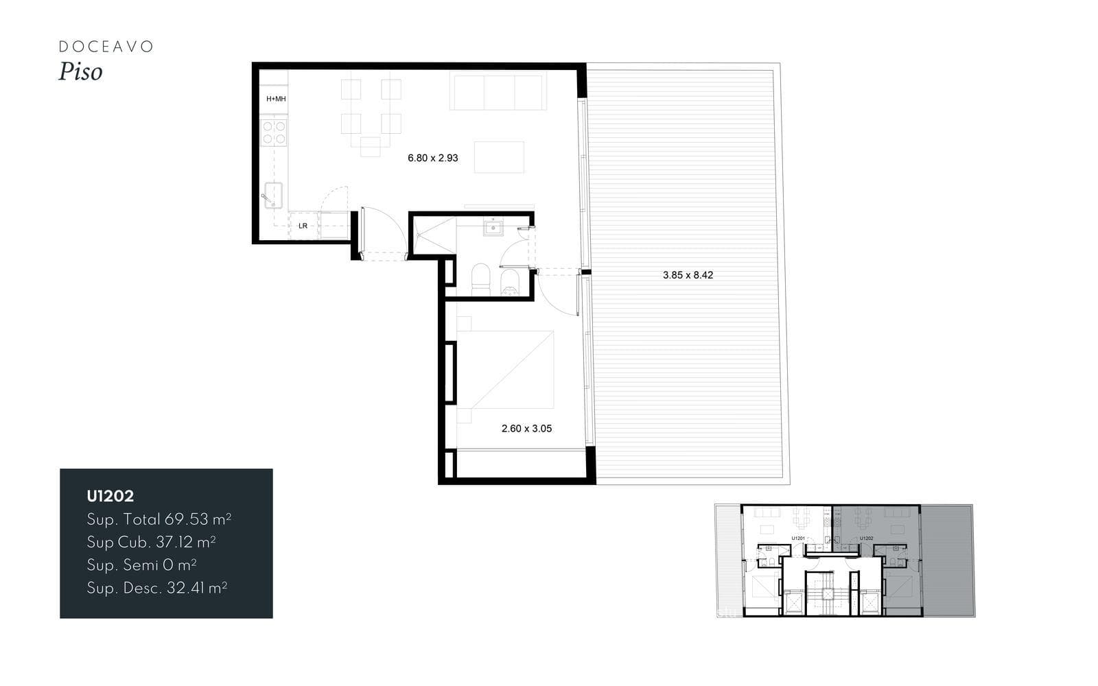 Brand-new 3-room apartment for sale in Coghlan
