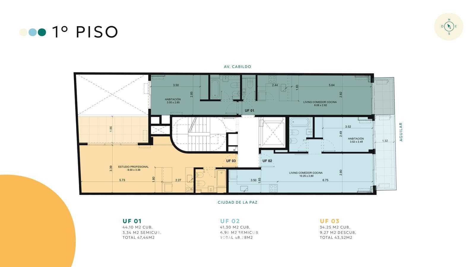 2-room apartment for sale in Belgrano