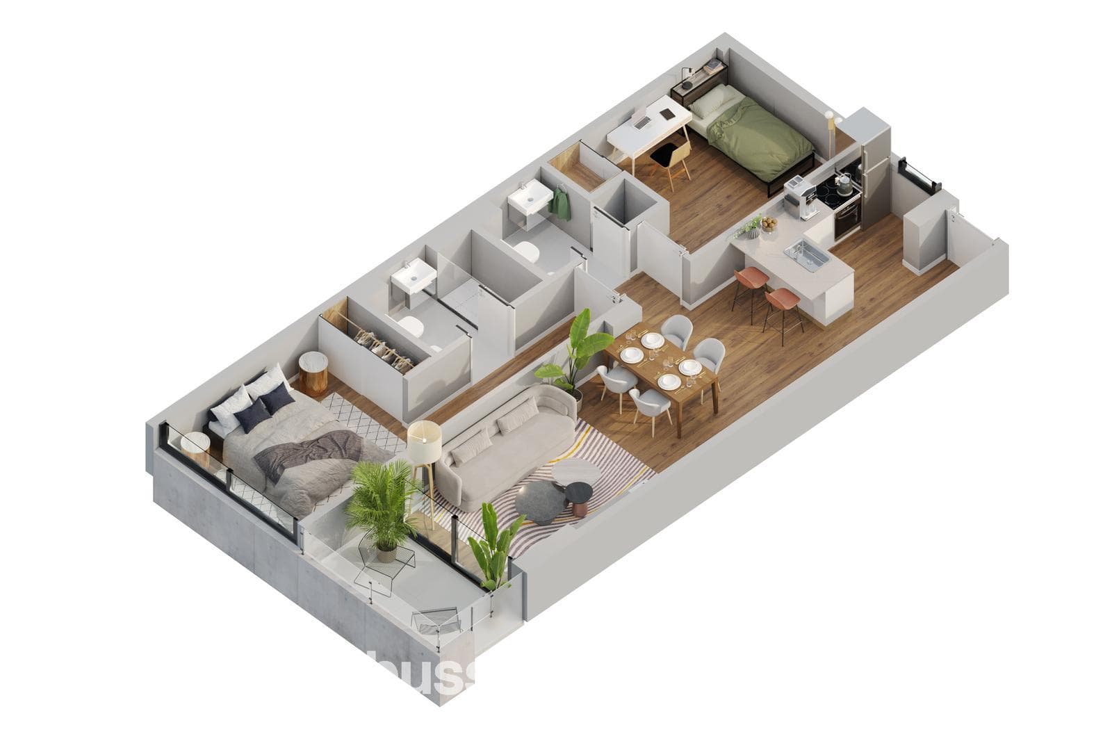 3-room apartment for sale. Palermo