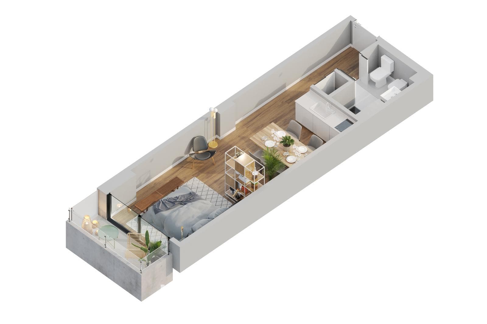 3-room apartment for sale. Palermo