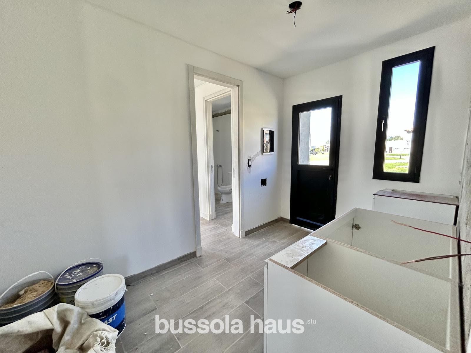Brand-new, single-story house for sale in Naudir with access to the river