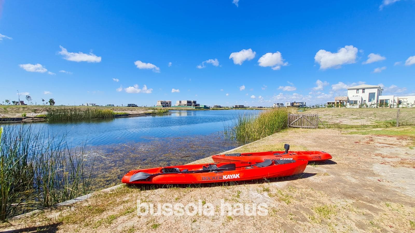 6-room house on stilts for sale on the central lake